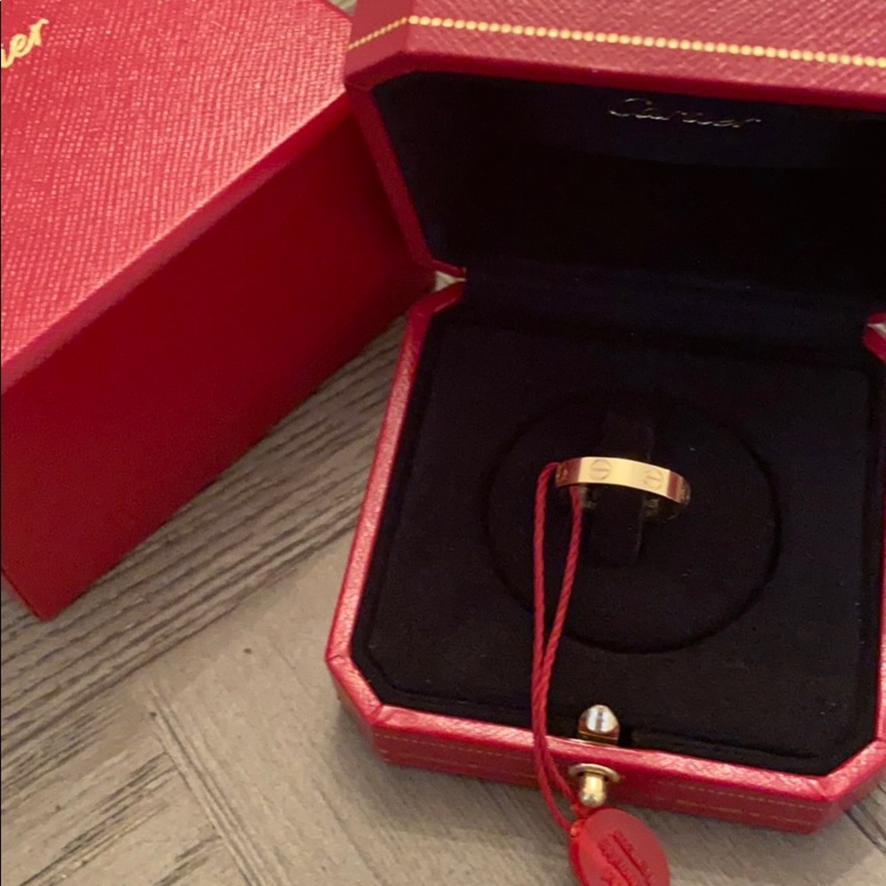 NWT Cartier Wedding Love Band size 49 ( 4 3/4 )